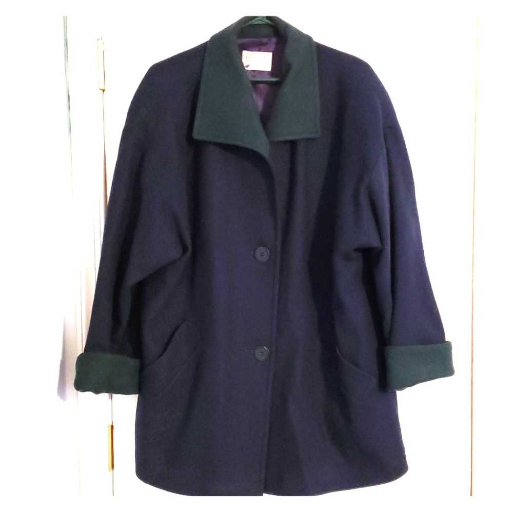 🦖 Vintage Pendleton 100% Wool Coat - Size L  🦖